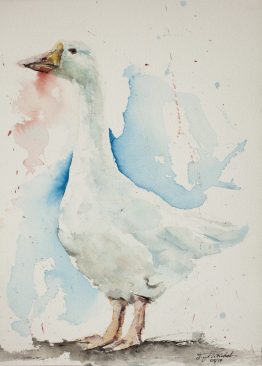 Goose-Watercolour