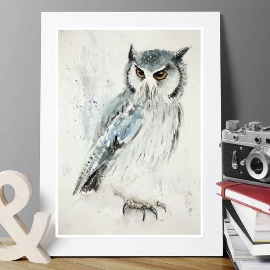 Owl Watercolour
