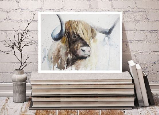 Highland Cow giclee print